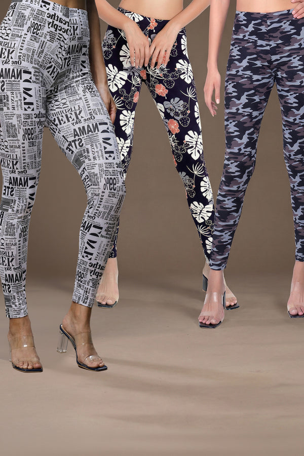 Pack Of 3 Leggings