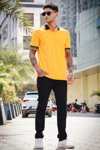 Men's Pure Cotton Polo T-shirt