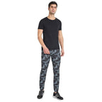 Men Army Print Track Pant