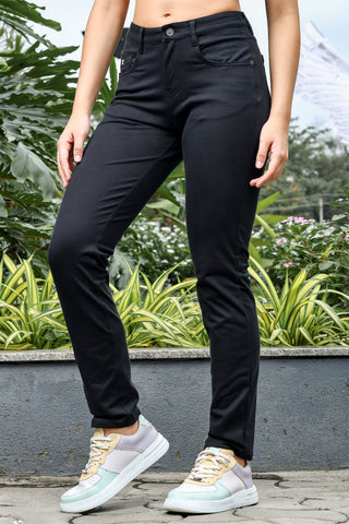 WOMEN SLIM FIT CASUAL TROUSER