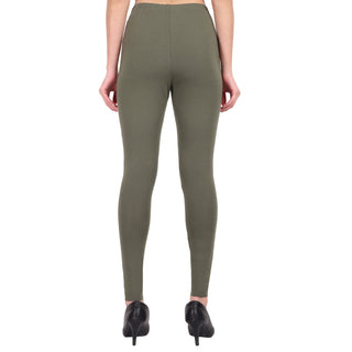 Women Dark Military Breathable Long Length Legging