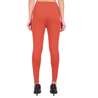 Women Coral Breathable Long Length Legging