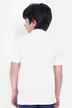 Boys Solid Classic Polo T-shirt - Stylish & Comfortable Everyday Wear