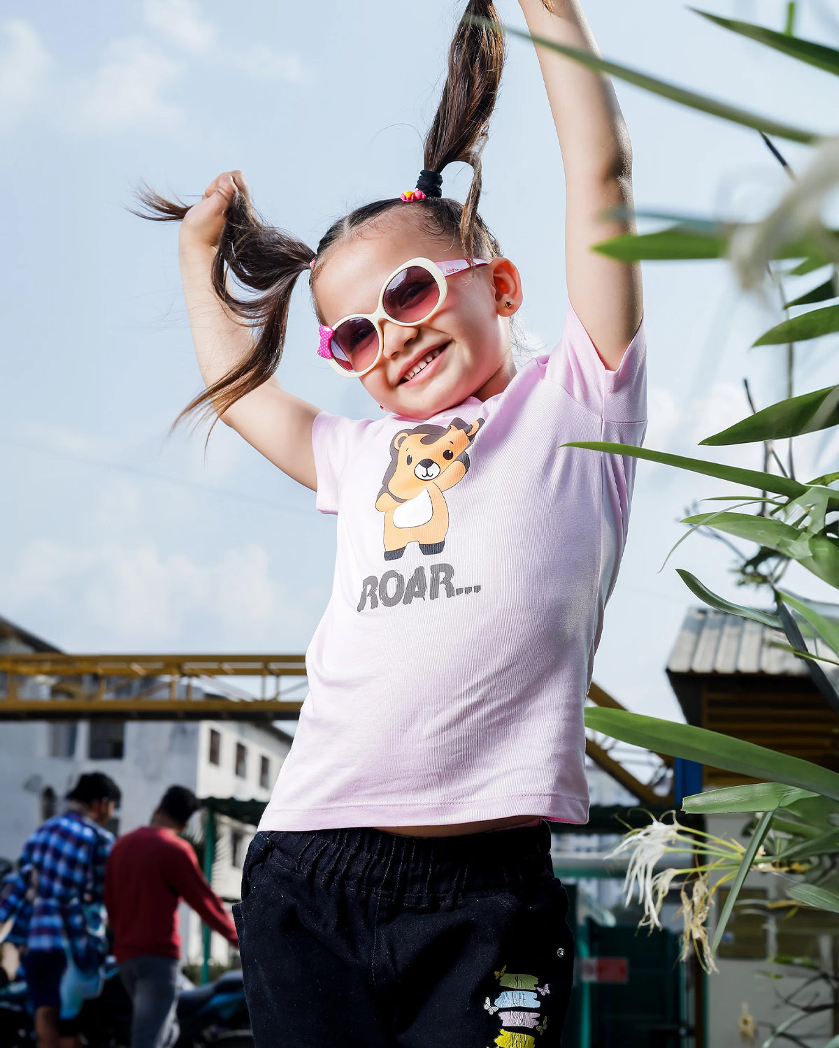 Girls Regular Fit Half Sleeves T-Shirt