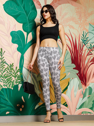 Womens Western Wear Printed Legging