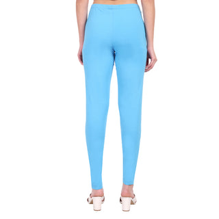 Women Dark Sky Blue Regular Legging