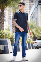 Men's Pure Cotton Polo T-shirt