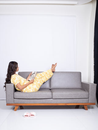 Women White Pyjama Set