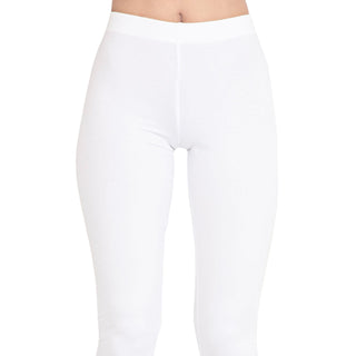 Women White Ankle Length Legging