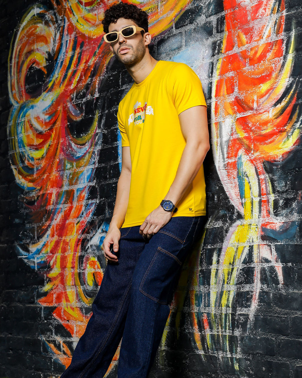 Mens Round Neck Men's T-Shirt
