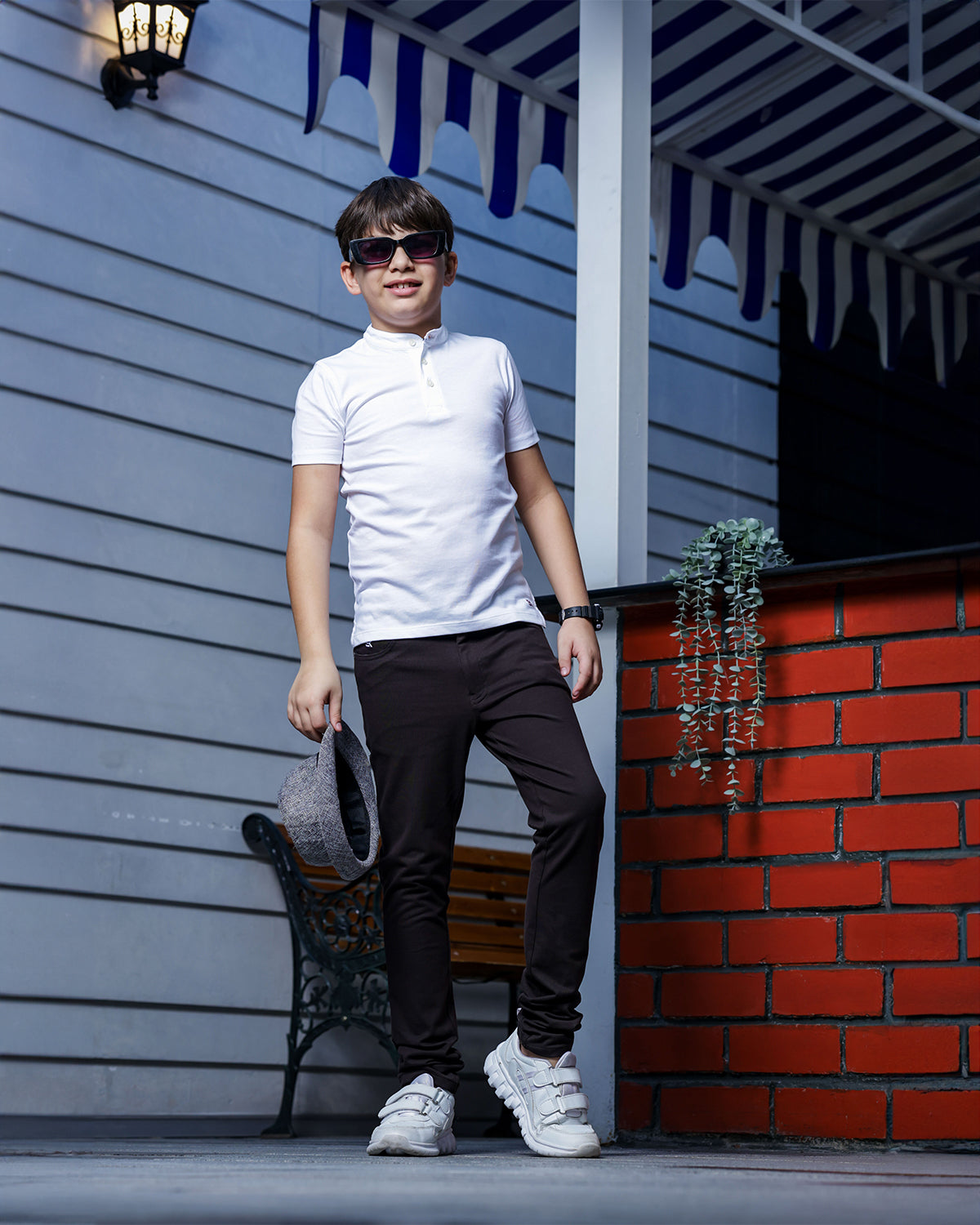 BOYS REGULAR FIT CAUSAL PANT