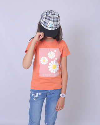 Girls Terra Floral Printed T-Shirt