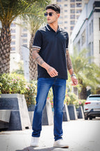 Men's Pure Cotton Polo T-shirt