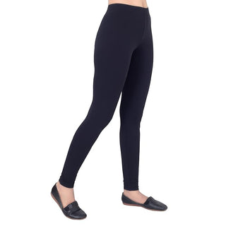 WOMEN NAVY REGULAR LENGTH LEGGING