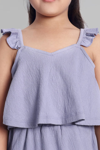 Girls Cotton Sleeveless Dress