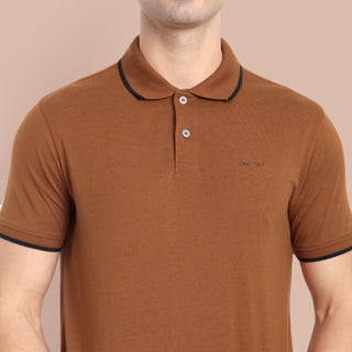 Men Tobacco Polo T-Shirt