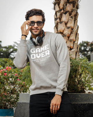 Men Grey Sweatshirt