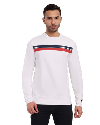 Men White Sweatshirt