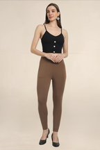 Women Tobacco Ankle Length Legging