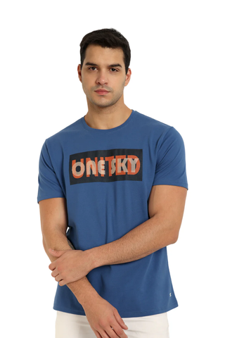 Men Eton Round Neck T-Shirt