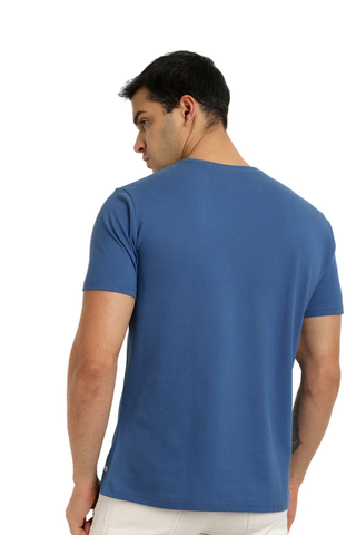 Men Eton Round Neck T-Shirt