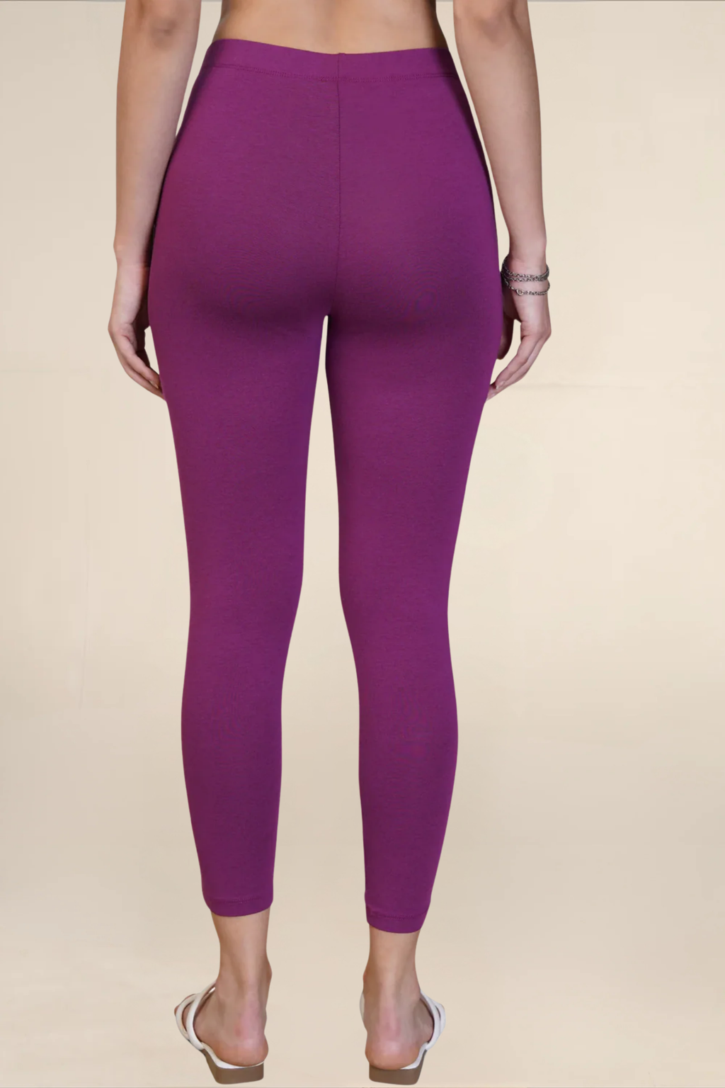 WOMENS VIOLET ANKLE LENGTH POCKET LEGGING