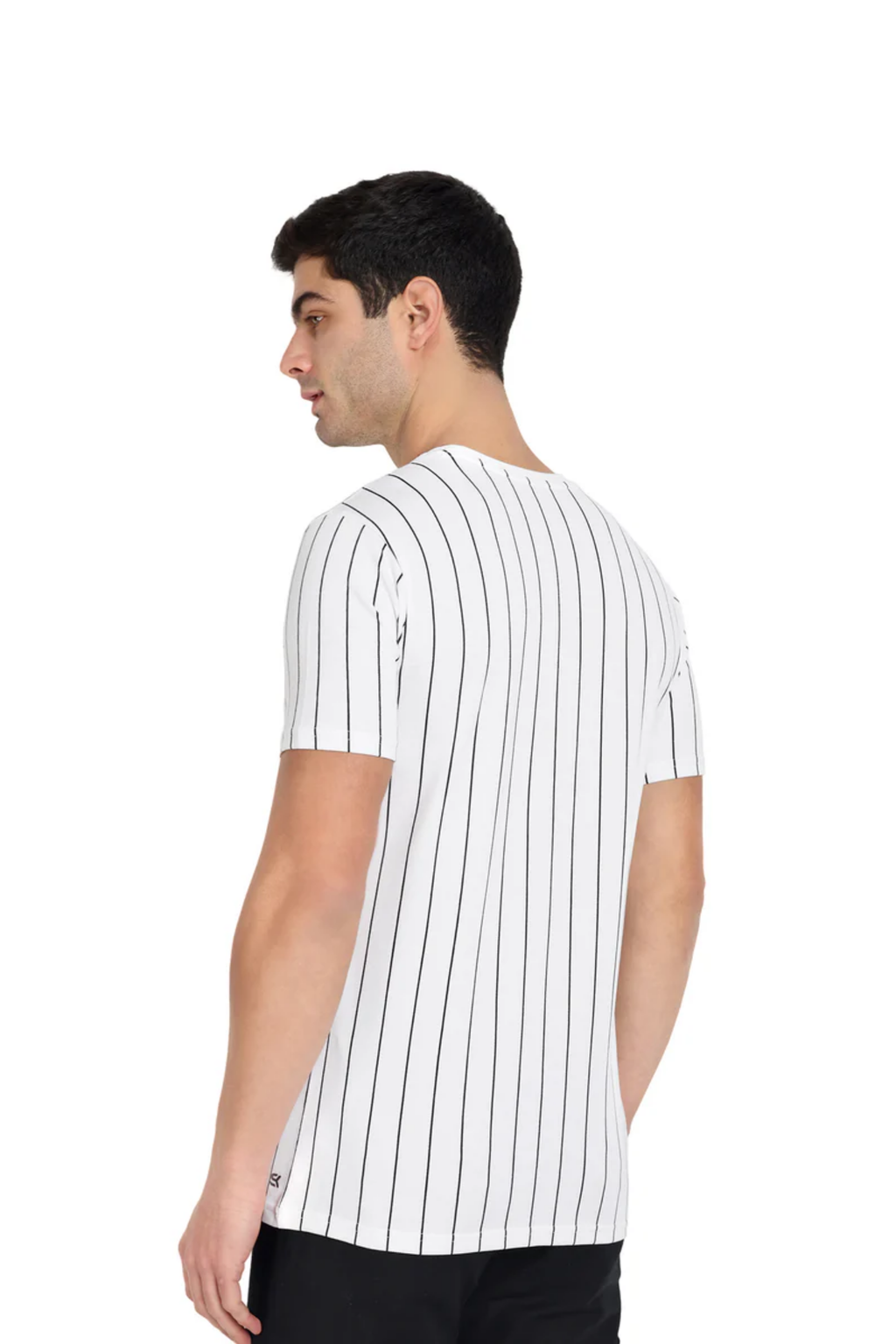 Men White Regular Fit Summer T-Shirt