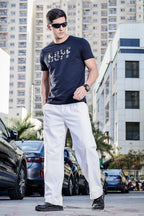 Men's 100% Cotton 'HOPE' Printed Round Neck T-shirt