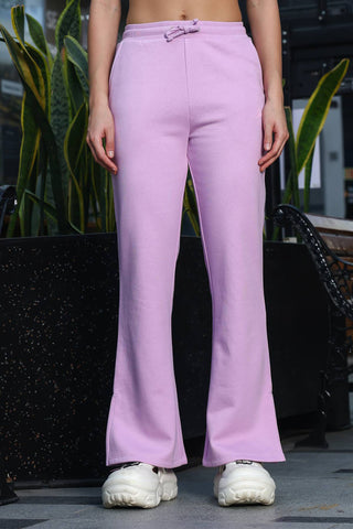 ONE SKY Women's Printed Crop Tracksuit | Cotton Blend Co-ord Set with Zipper Stand Collar Top & Drawstring Pants | Typographic Design & 2 Pockets