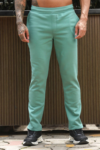 Men’s Solid Tracksuit Set | Stand Collar Zip-Up Jacket & Slip-On Joggers | Cotton Blend | Mid-Rise Flat Front | 4 Pockets | Long Sleeves | Casual Athleisure Sportswear