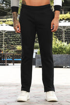 Men’s Colorblock Tracksuit Set | Round Neck Long Sleeve Top & Slip-On Joggers | Cotton Blend | Mid-Rise Flat Front | 3 Pockets | Casual Athleisure Wear