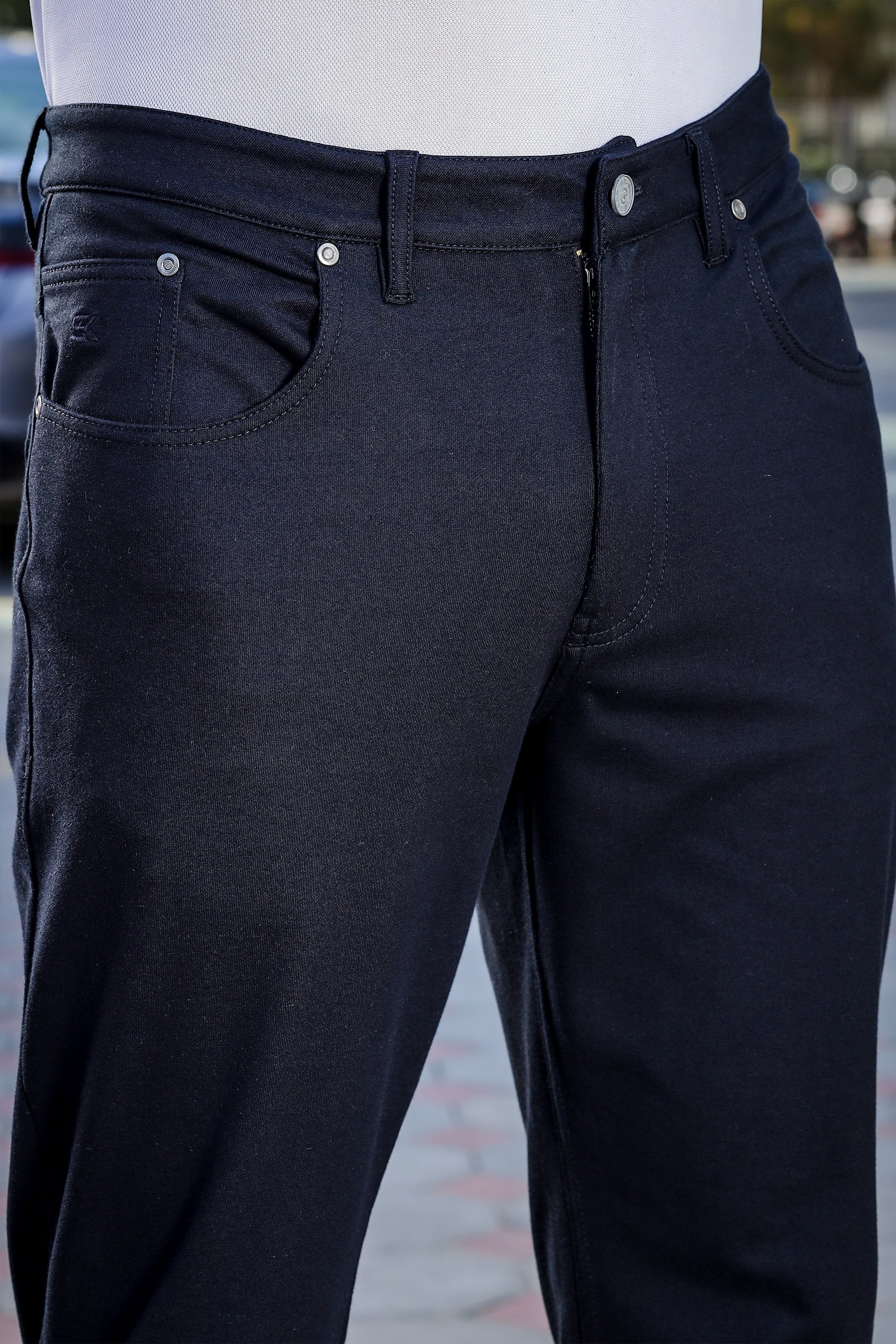 Men's Essential Daily Wear Pants – Stylish & Comfortable with Pockets