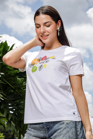 Women White Maria T-Shirt