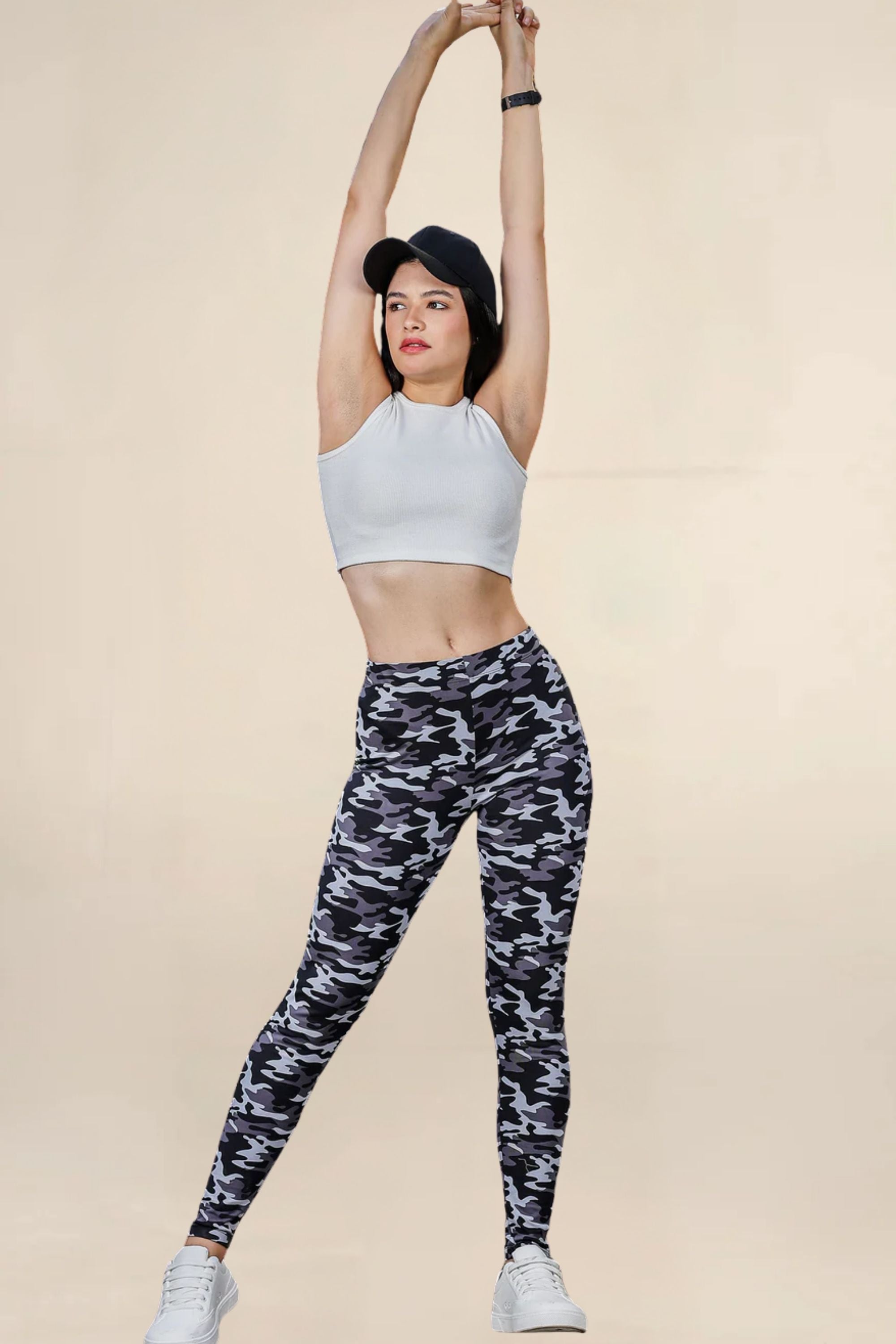 ONE SKY WOMEN ELEPHANT PRINTED LEGGINGS