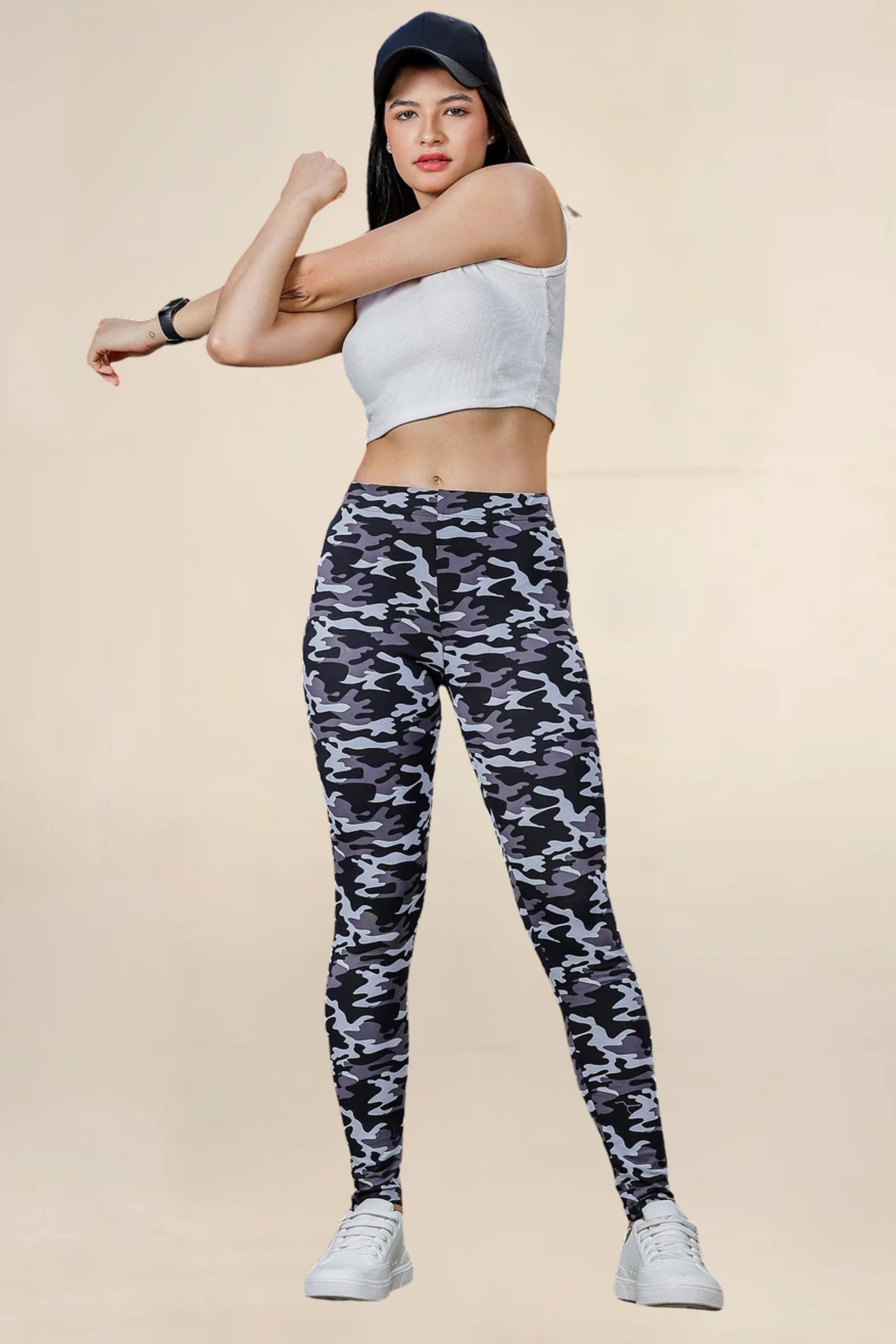 ONE SKY WOMEN ELEPHANT PRINTED LEGGINGS