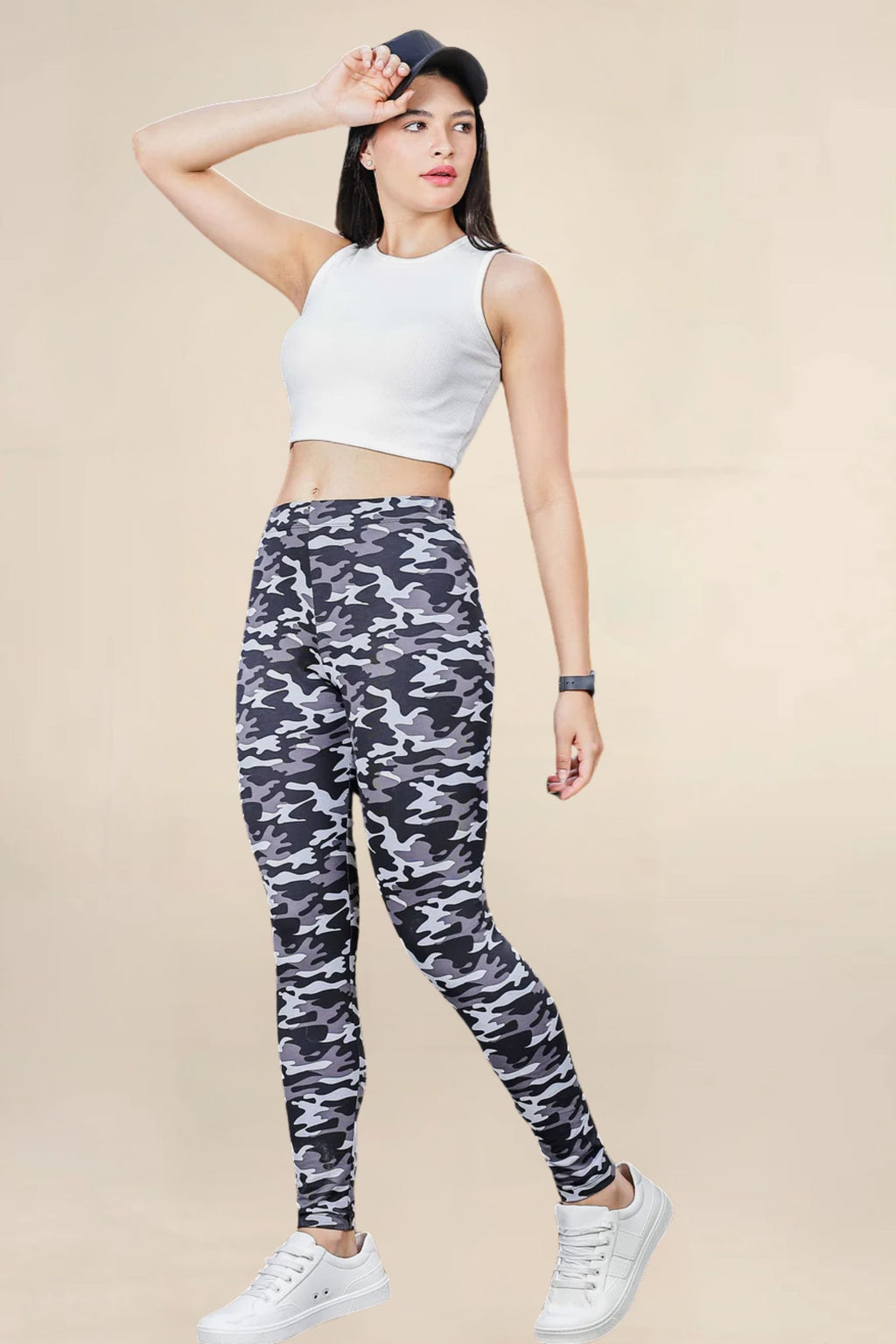 ONE SKY WOMEN ELEPHANT PRINTED LEGGINGS