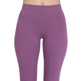 Women Grape Ankle Length Legging