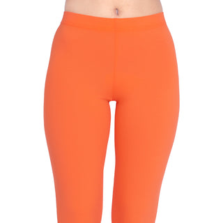 Women Coral Ankle Length Legging