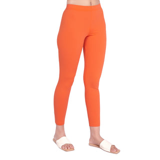 Women Coral Ankle Length Legging