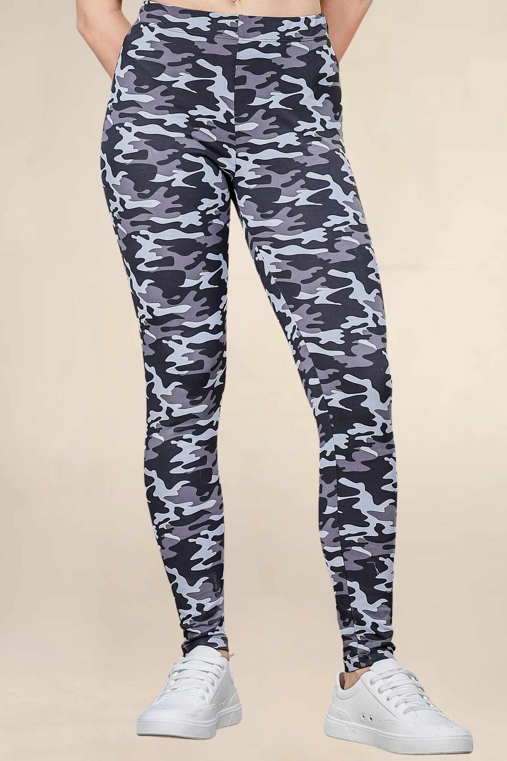 ONE SKY WOMEN ELEPHANT PRINTED LEGGINGS