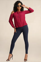 WOMENS NOUVEAU REGULAR LENGTH POCKET LEGGING