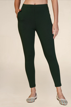 WOMENS MILITARY GREY ANKLE LENGTH POCKET LEGGING