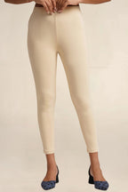 ONE SKY WOMEN LIGHT SKIN SOLID LEGGINGS
