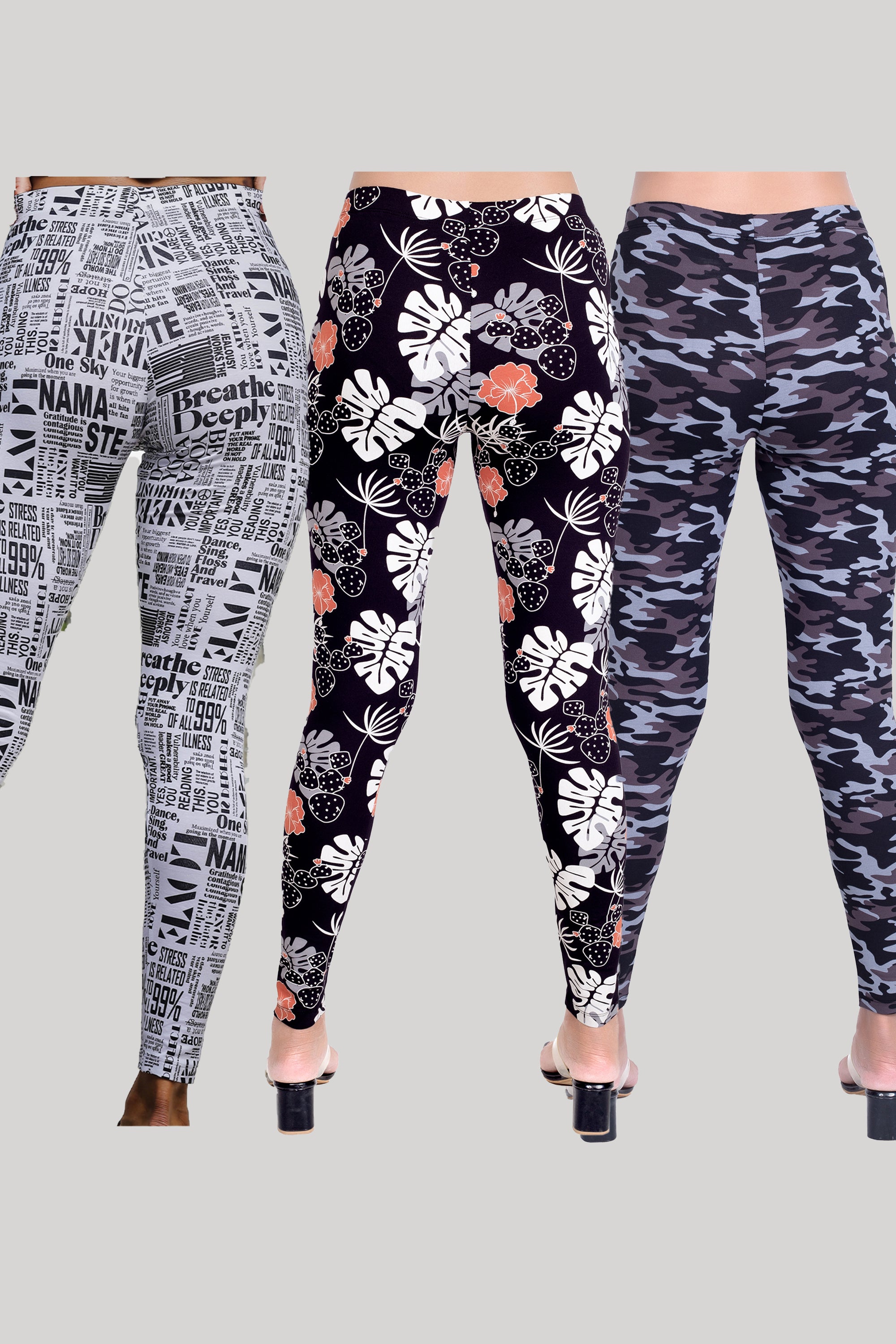 Pack Of 3 Leggings