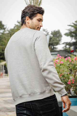 Men Grey Sweatshirt