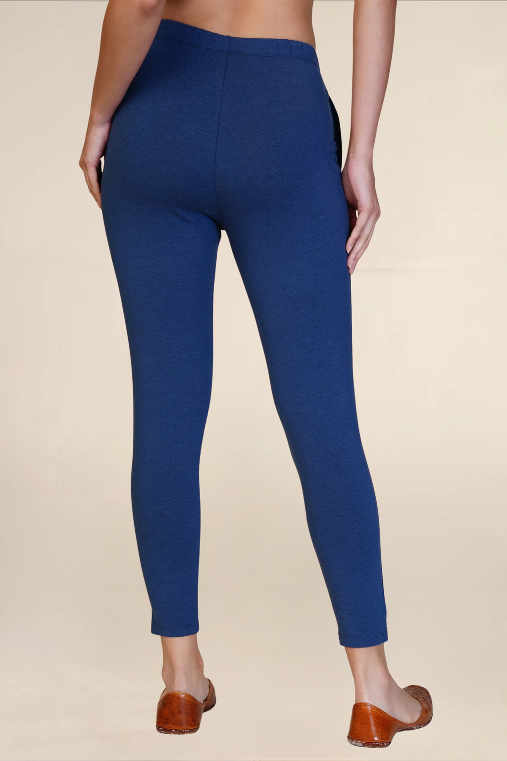 WOMENS DEEP INK ANKLE LENGTH POCKET LEGGING