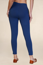 WOMENS DEEP INK ANKLE LENGTH POCKET LEGGING
