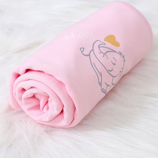 Kids Bubblegum Pink Baby Blanket