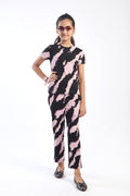 ONE SKY Girls' Cotton Co-ord Set | Camo T-Shirt & Pants | Casual 2-Piece Set | Ages 3-14 Years