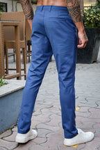 ENGINE BLUE COLOR MEN TROUSER